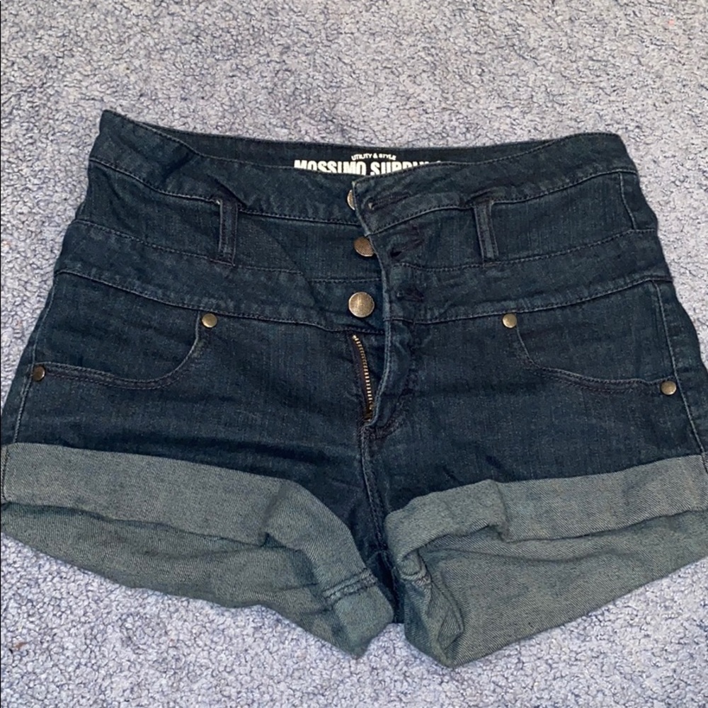 Mossimo Supply High Waisted Stretchy Jean Shorts